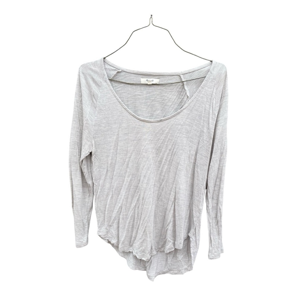 🌟3 for $15 SALE🌟 Madewell Relaxed Fit Scoop Neck Long Sleeve Shirt
